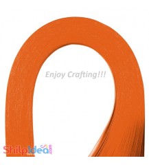 Quilling Paper Strips - Orange - 3mm